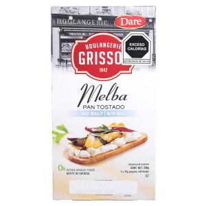 PAN TOSTADO DARE MELBA SIN SAL 200G