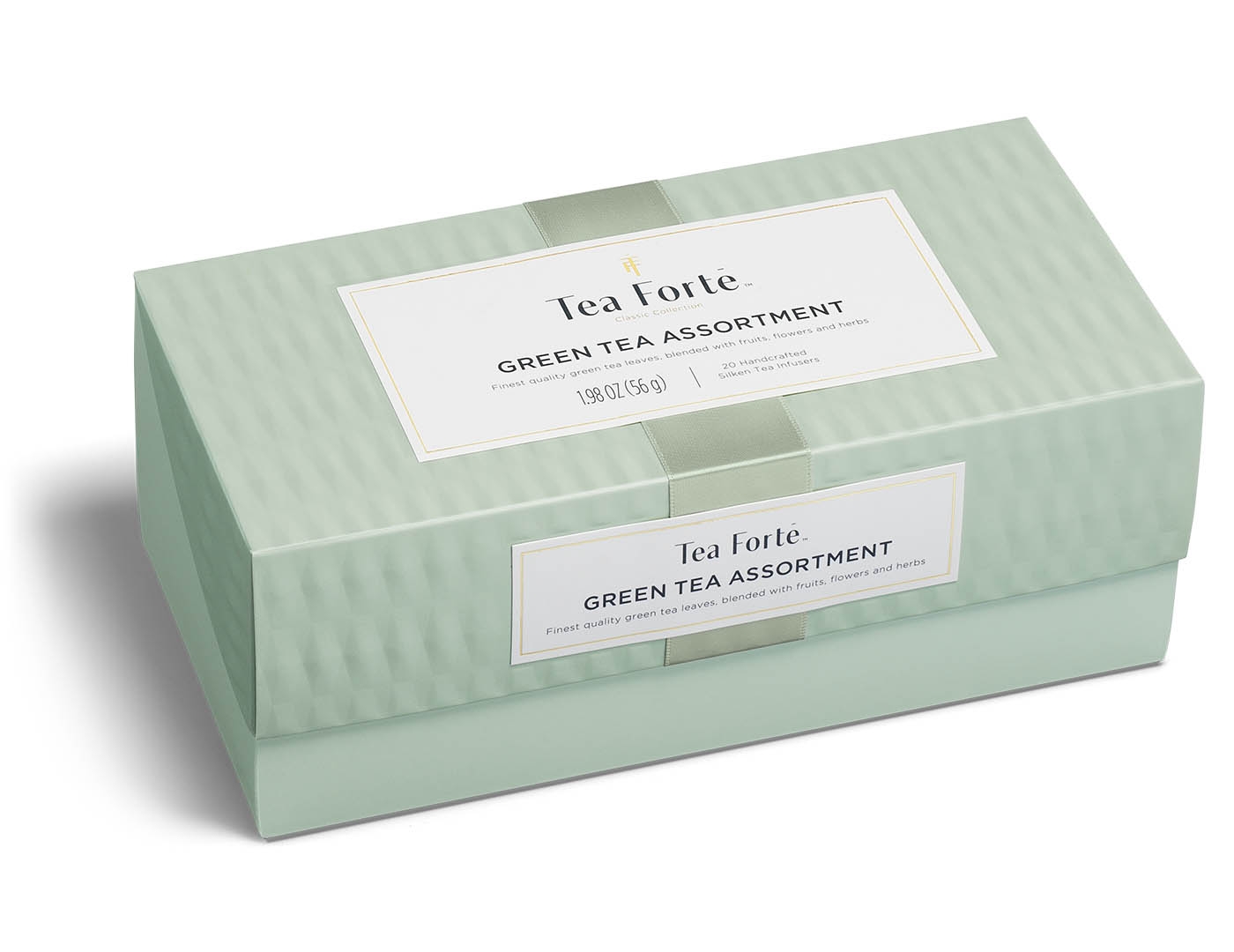 GREEN TEA ASSORTMENT PRESENTATION BOX 56G