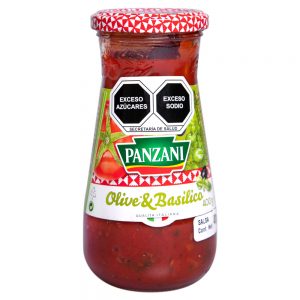 SALSA PANZANI ACEITUNA Y ALBAHACA 400G