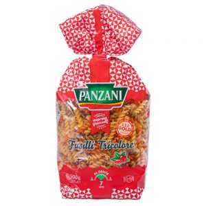 PASTA PANZANI FUSILLI 3 COLORES 500G