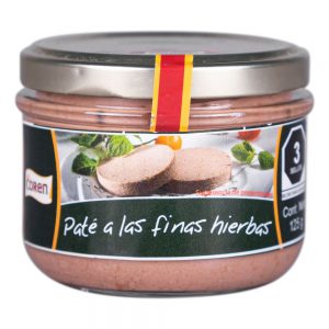 PATE COREN FINAS HIERBAS 125G