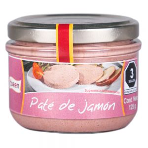 PATE COREN DE JAMÓN 125G