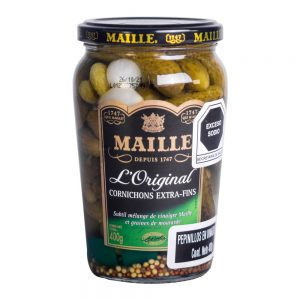 PEPINILLOS EN VINAGRE MAILLE 400G