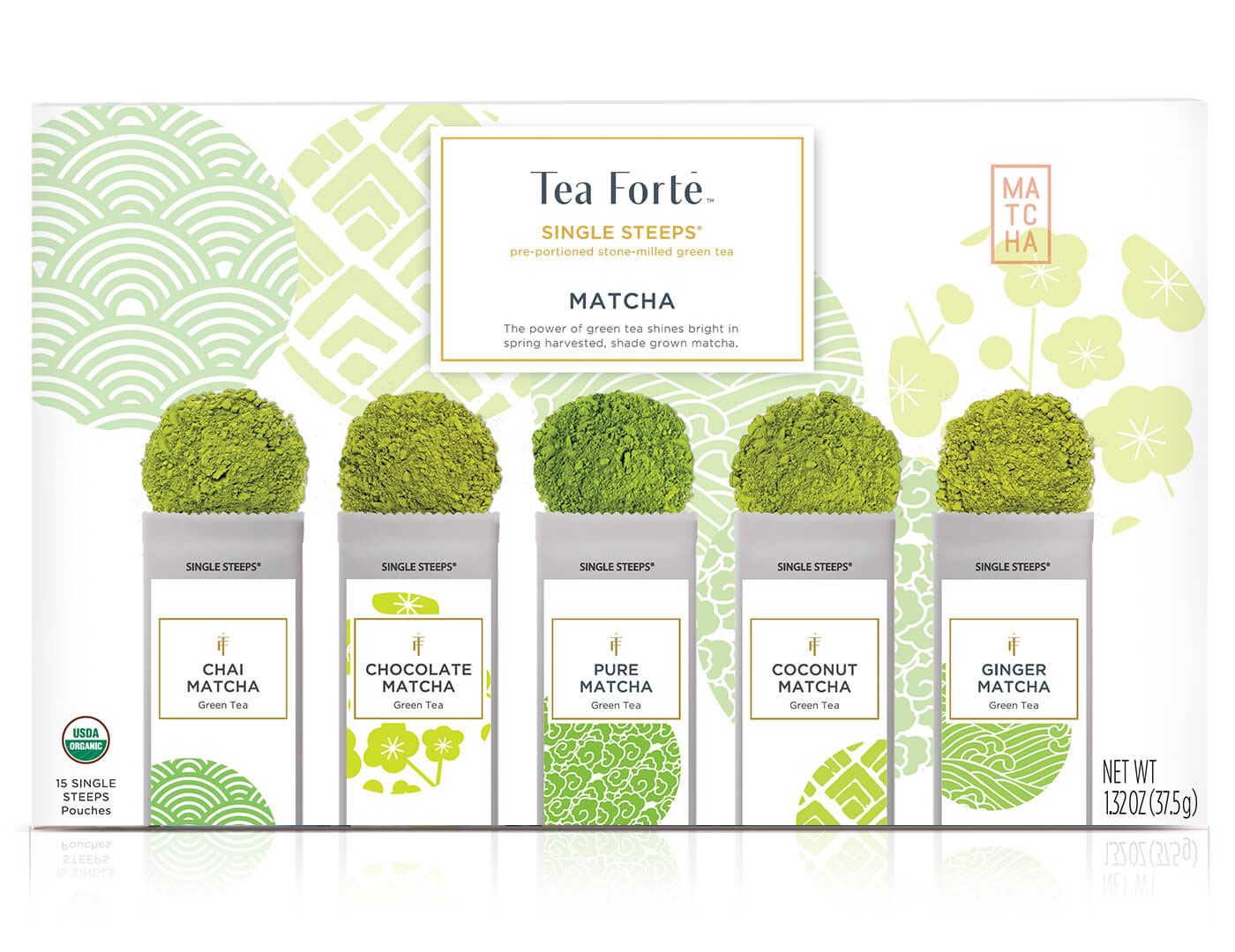 SINGLE STEEPS® MATCHA 37.5G - Imagen 2