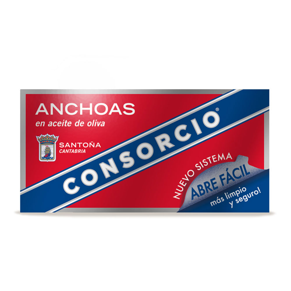 FILETE ANCHOA CONSORCIO EN ACEITE DE OLIVA 45G