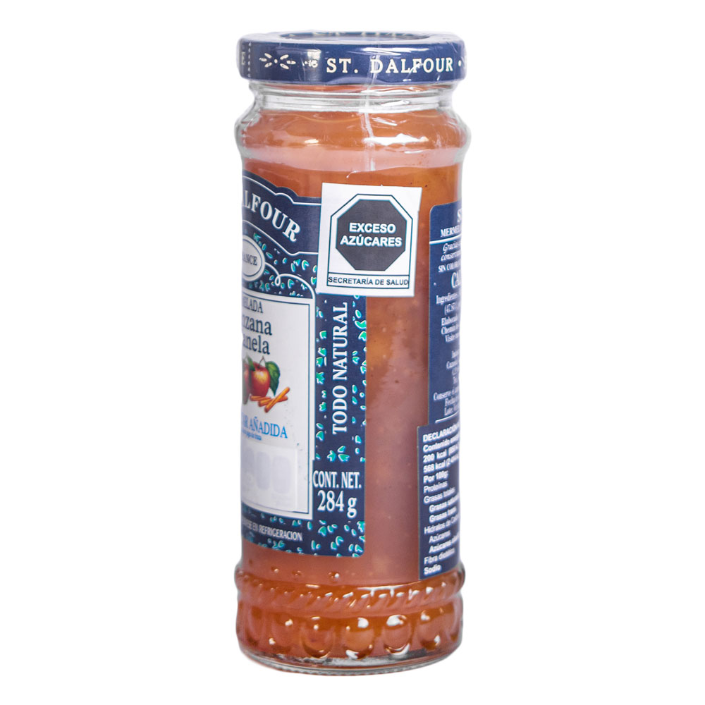 MERMELADA ST DALFOUR MANZANA CANELA 284G - Imagen 2