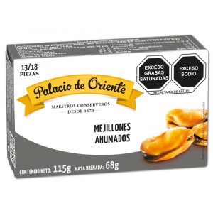 MEJILLONES AHUMADOS PALACIO DE ORIENTE 115G
