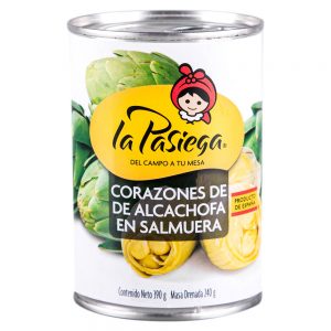 CORAZONES DE ALCACHOFA EN SALMUERA LA PASIEGA 390G