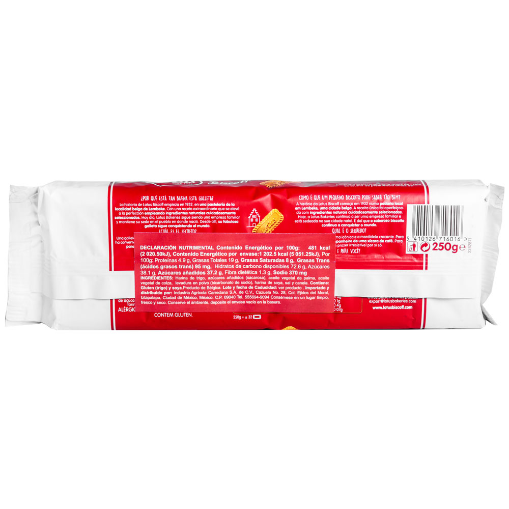 GALLETA LOTUS BISCOFF CARAMELIZADA - Imagen 3