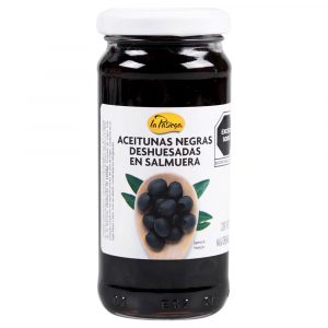 ACEITUNAS NEGRAS DESHUESADAS LA PASIEGA 220G