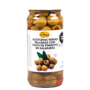 ACEITUNAS RELLENAS DE PIMIENTO LA PASIEGA 240G