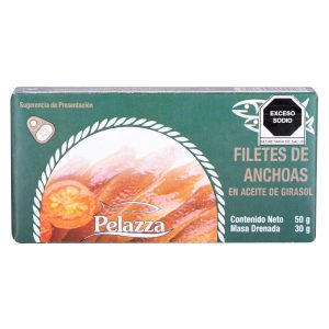 ANCHOA EN ACEITE DE GIRASOL PELAZZA 50G