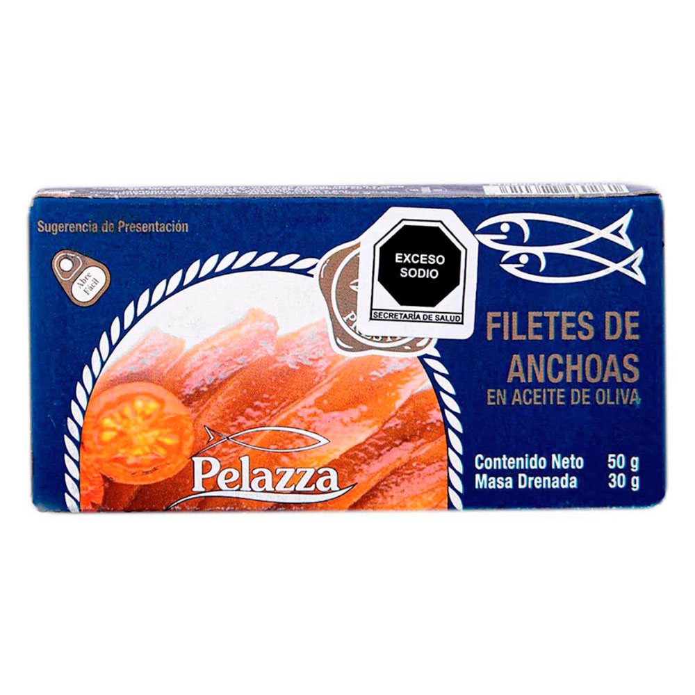 ANCHOA PRESTIGIO EN ACEITE DE OLIVA PELAZZA 50G