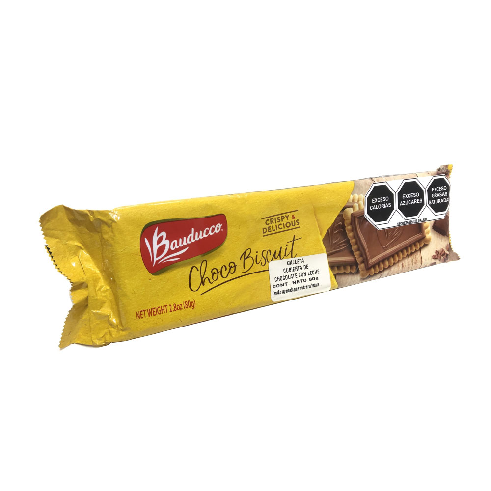 GALLETA BAUDUCCO CUBIERTA DE CHOCOLATE CON LECHE 80G - Imagen 2
