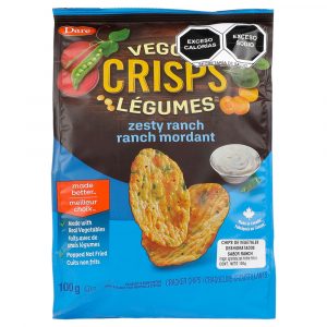 DARE VEGGIE CRISPS VEGETALES CON RANCH PICANTE 100g